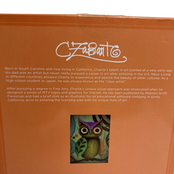 Charlie Zabarte Jigsaw Puzzle The Samba Tree Owl 500 Pieces 14" X 19" Crafting - Picture 5 of 12